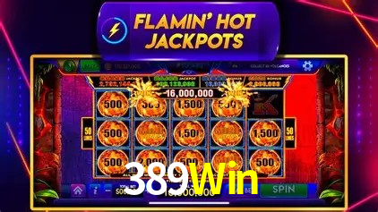 Interface moderna da plataforma 389Win